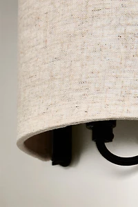 LAMP | LINEN WALL SCONCE