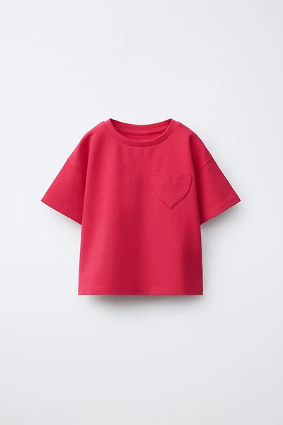 HEART POCKET T-SHIRT