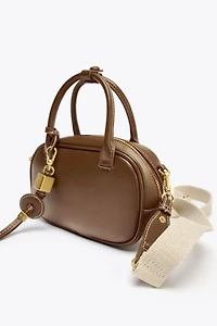 MINI TOPSTITCHED BAG
