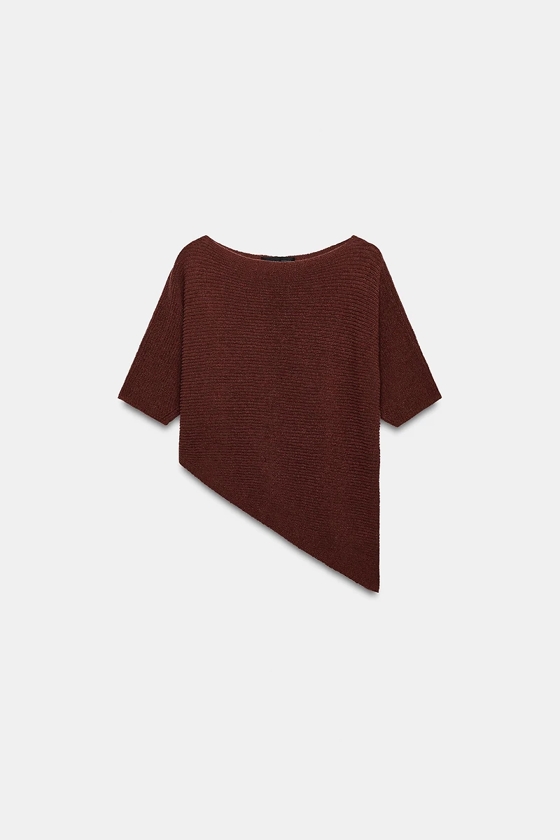 TOP ASYMÉTRIQUE EN MAILLE