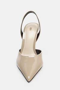 CHAUSSURES À TALONS ET BRIDES ARRIÈRE POINTUES