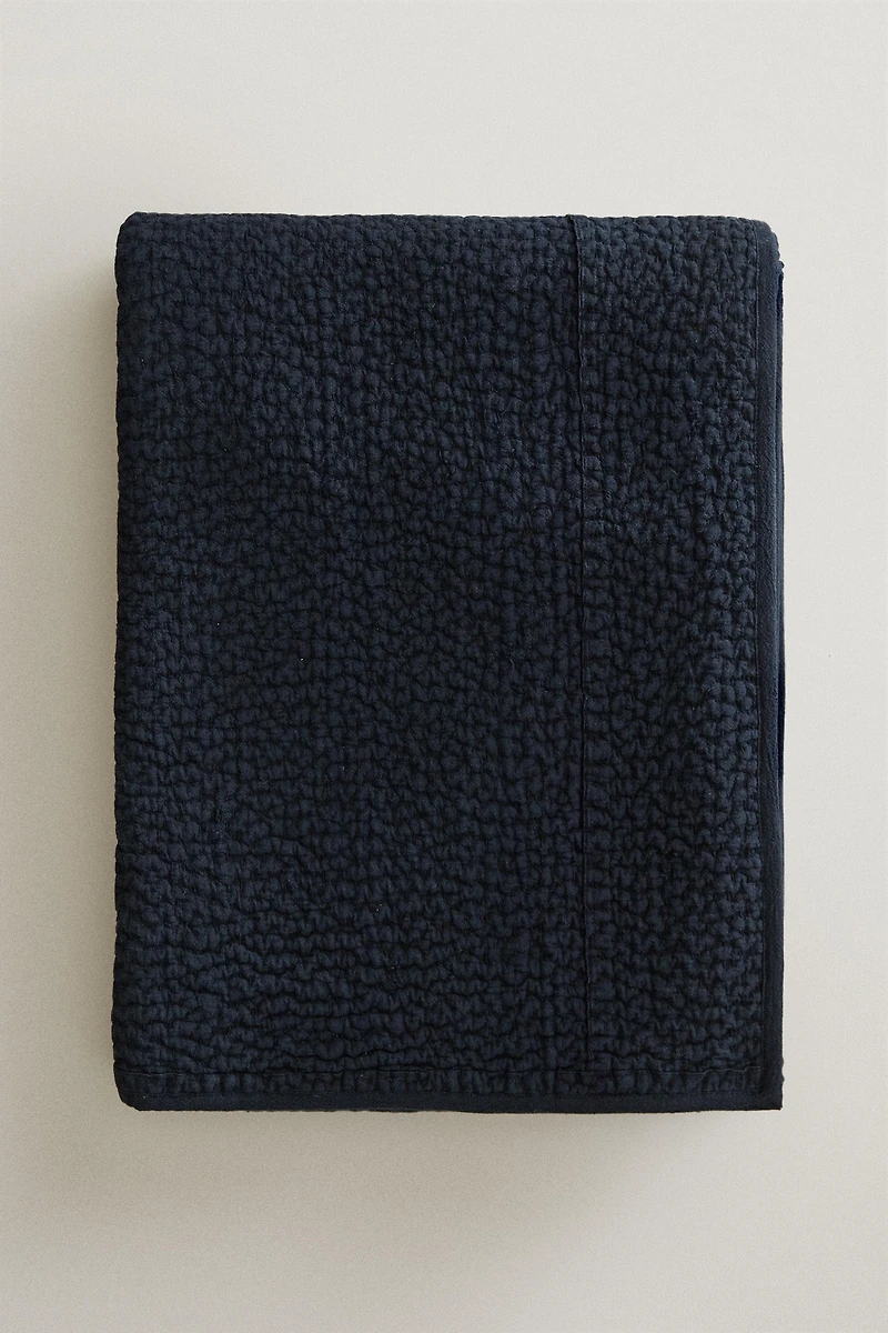 COTTON KANTHA BLANKET