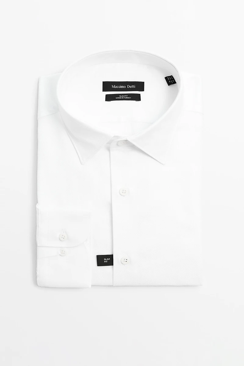 Chemise oxford slim 100 % coton