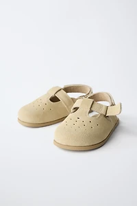 BAREFOOT LEATHER CLOGS