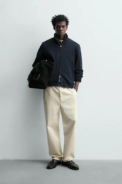 HEAVYWEIGHT ZIP SWEATSHIRT