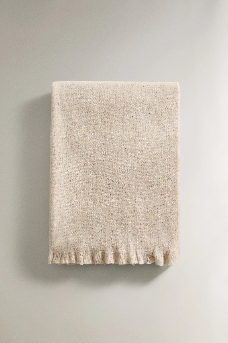 FRINGED BLANKET