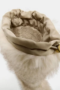 BOTTES EFFET FOURRURE AVEC BRIDE COLLECTION SKI