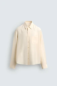 CHEMISE FLUIDE BAMBOU - SOIE