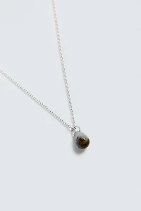STONE PENDANT NECKLACE