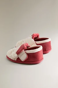 CHILDREN'S SANTA CLAUS CHRISTMAS SLIPPERS