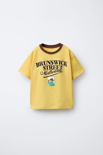 BEAR PRINT T-SHIRT