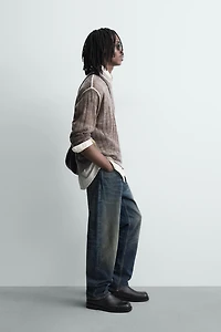 ABSTRACT JACQUARD JUMPER