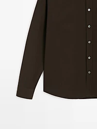 Regular-fit shirt with pocket