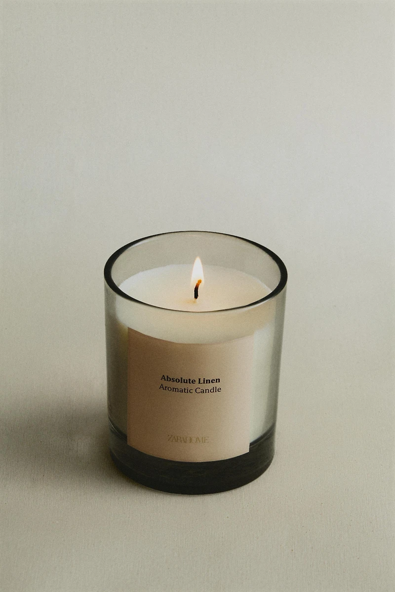 G) ABSOLUTE LINEN SCENTED CANDLE