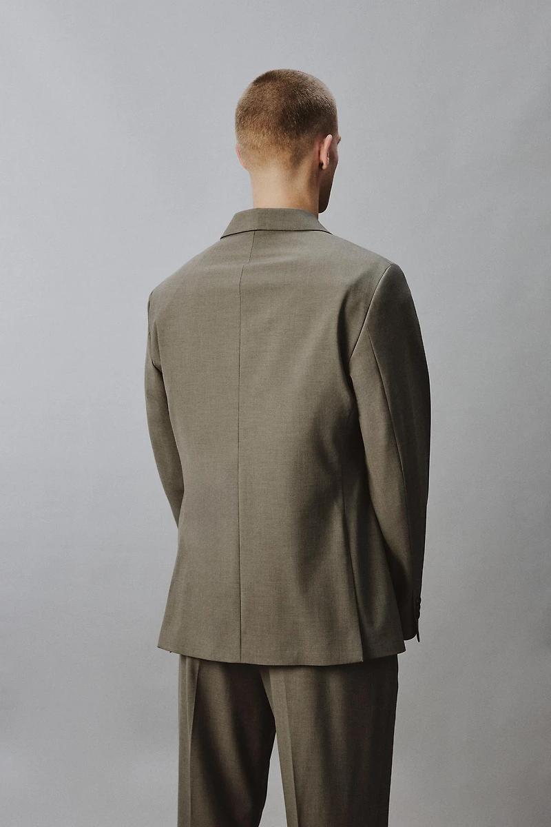 VESTE DE COSTUME À BOUTONNAGE CROISÉ