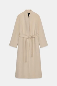 MANTEAU MINIMAL MÉLANGE LAINE ZW COLLECTION ÉDITION LIMITÉE