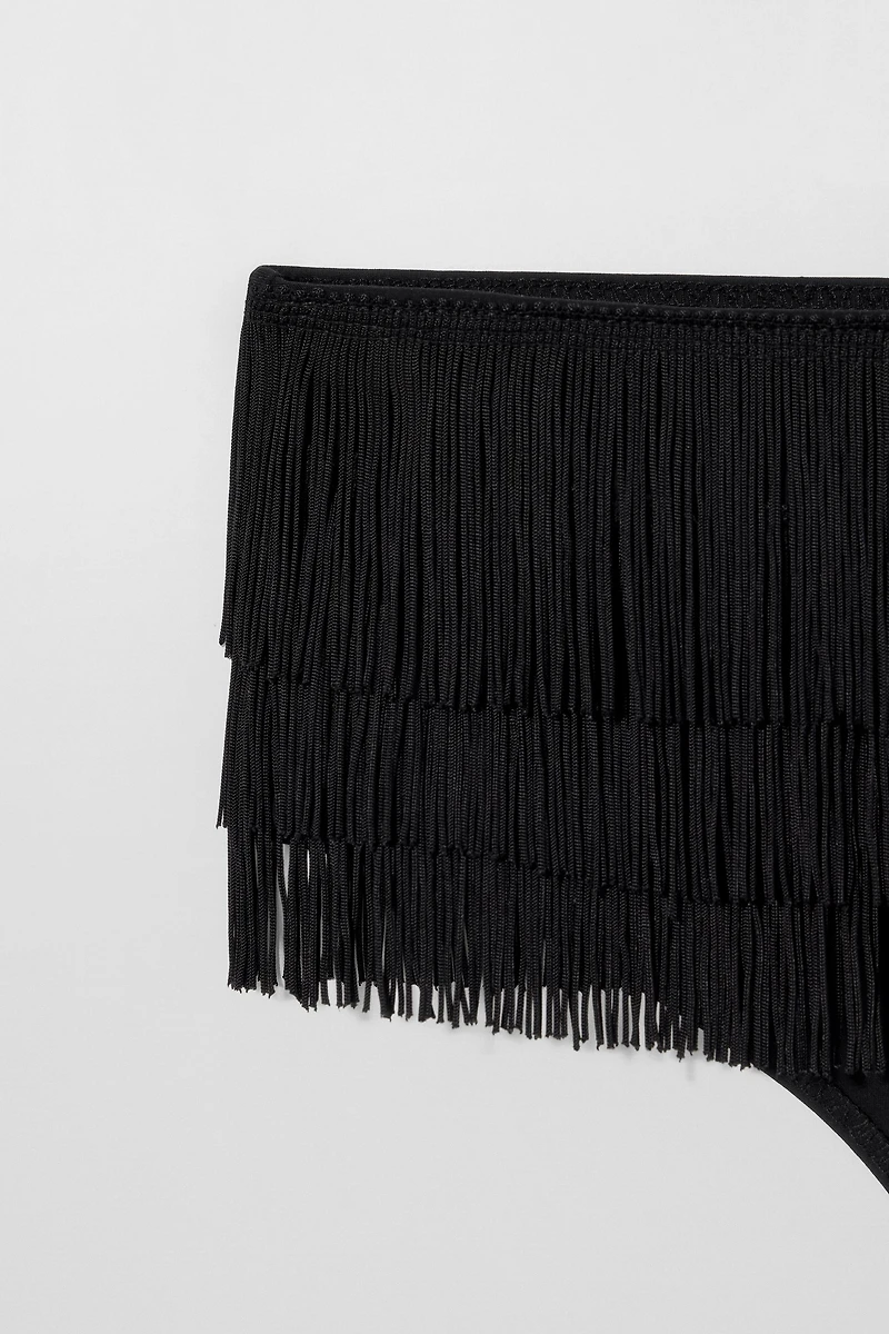 FRINGE BIKINI BOTTOMS KATE MOSS X ZARA