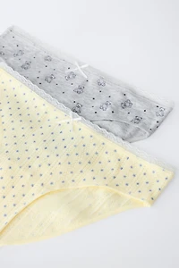 6-14 ANS/ LOT DE SIX CULOTTES OURS