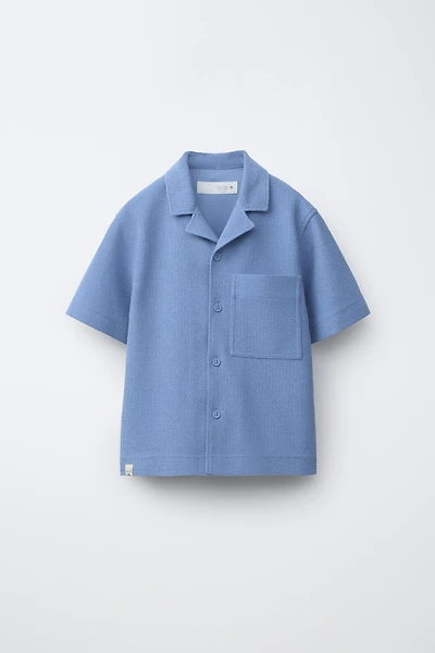 RUSTIC SPREAD COLLAR SHIRT