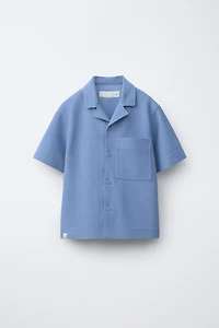RUSTIC SPREAD COLLAR SHIRT