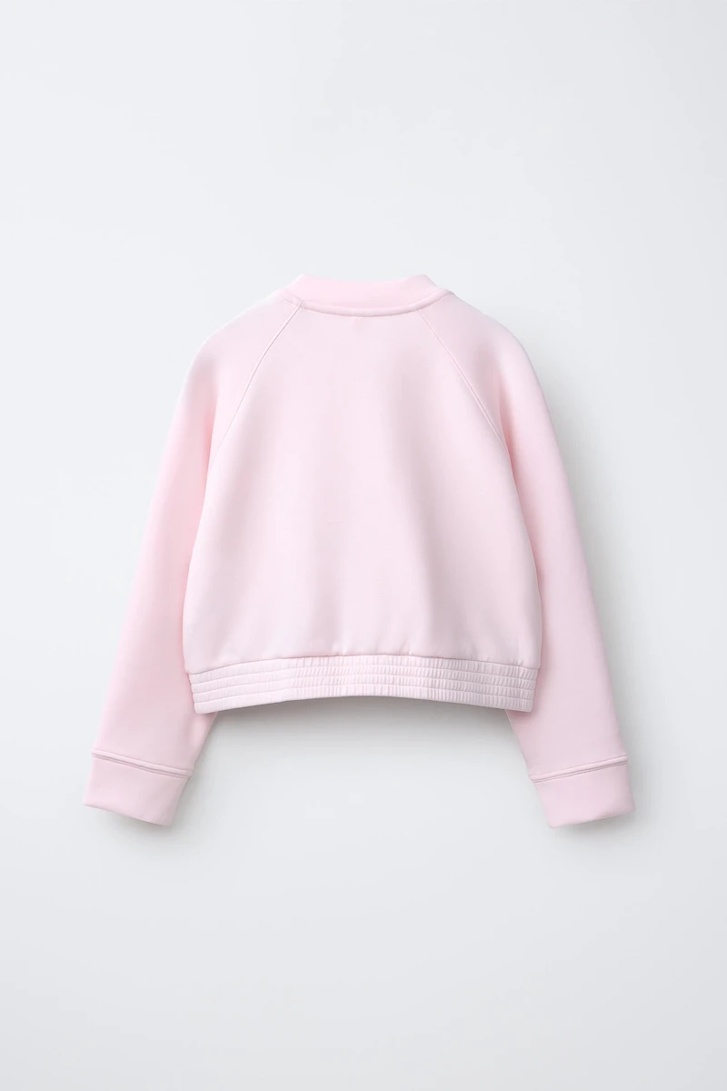SWEAT ZIPPÉ AVEC MODAL