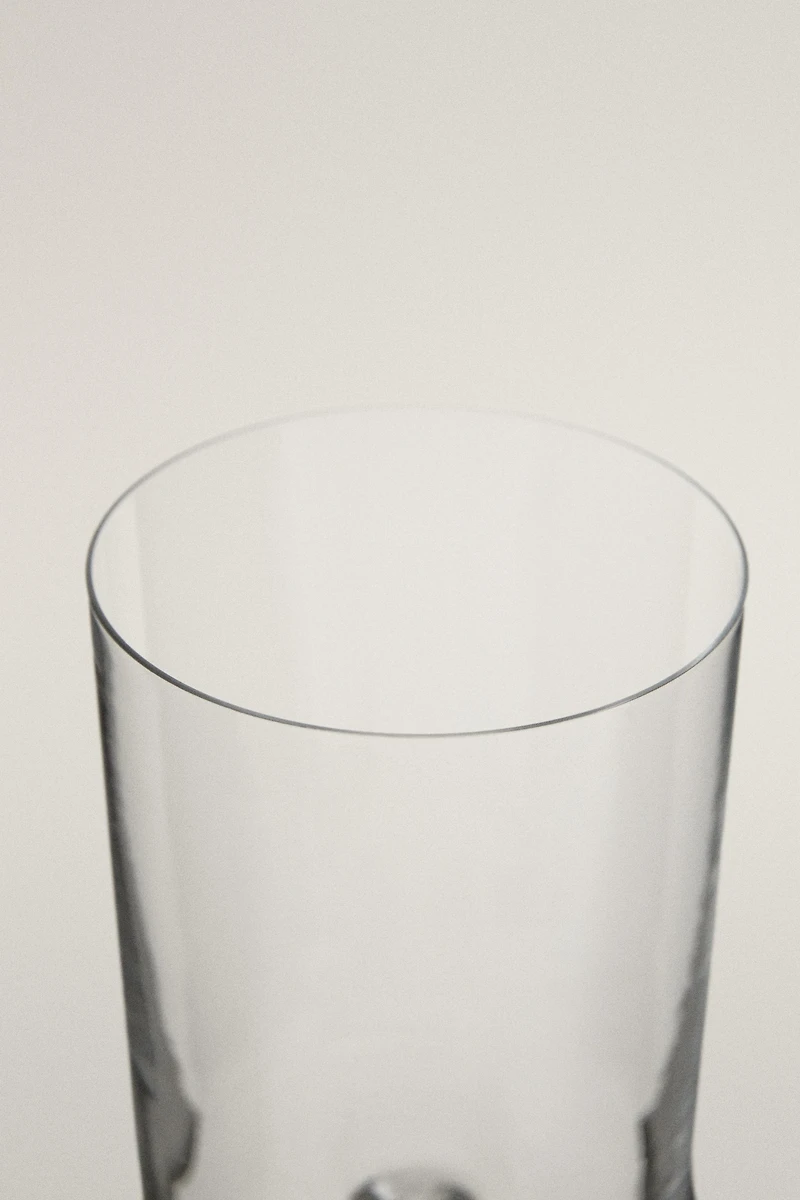 STRAIGHT CRYSTALLINE GLASS