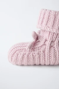 CASHMERE BOOTIES