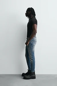 SKINNY CROPPED FIT JEANS