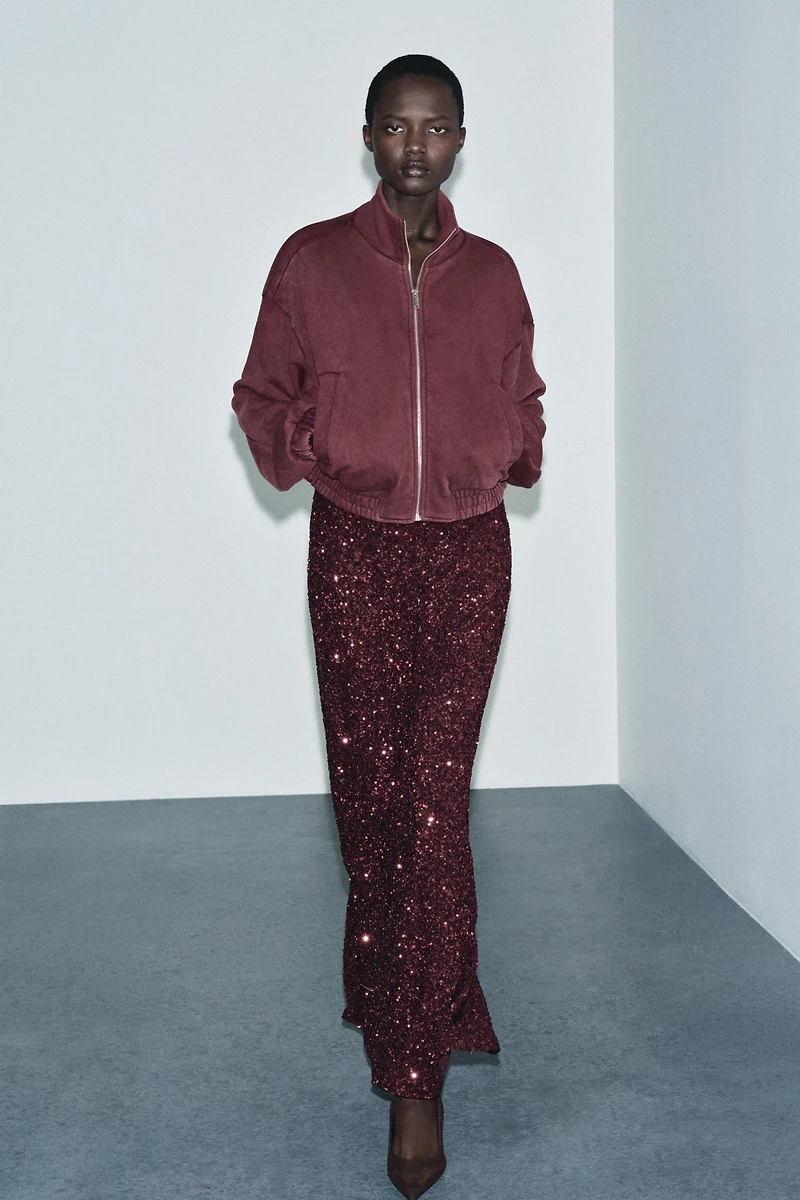 WASHED FLEECE JACKET