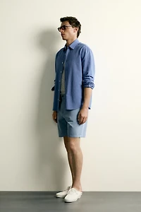 WASHED REGULAR FIT SHORTS