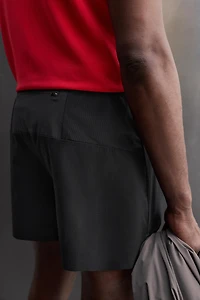 COLOR BLOCK RUNNING SHORTS