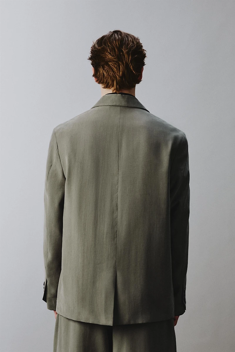 RELAXED FIT SUIT BLAZER