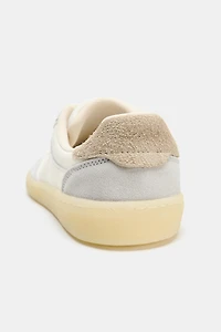 COMBINATION LEATHER BAREFOOT SNEAKERS