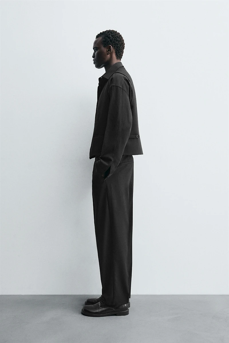 PANTALON DE COSTUME STRUCTURÉ