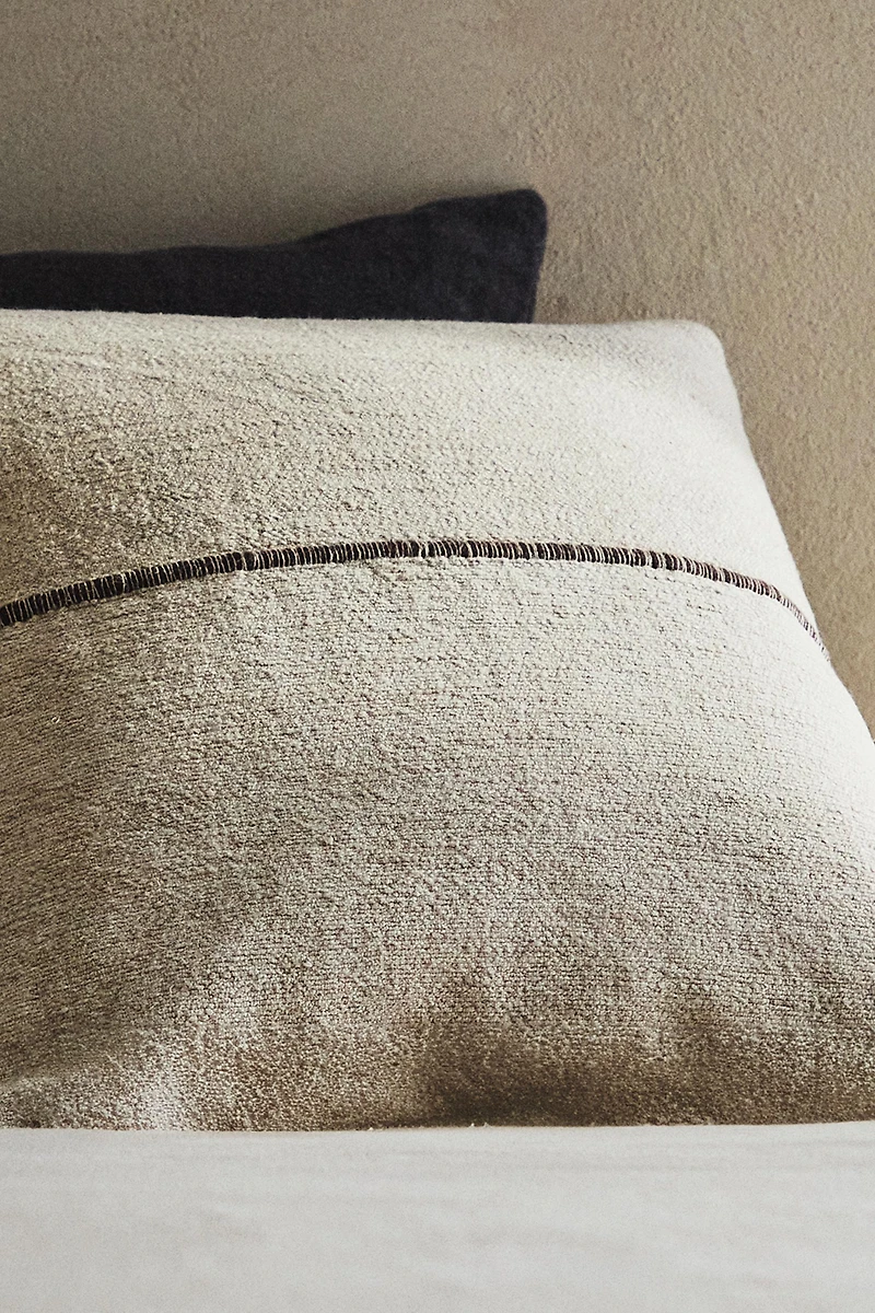 HOUSSE DE COUSSIN LIGNES