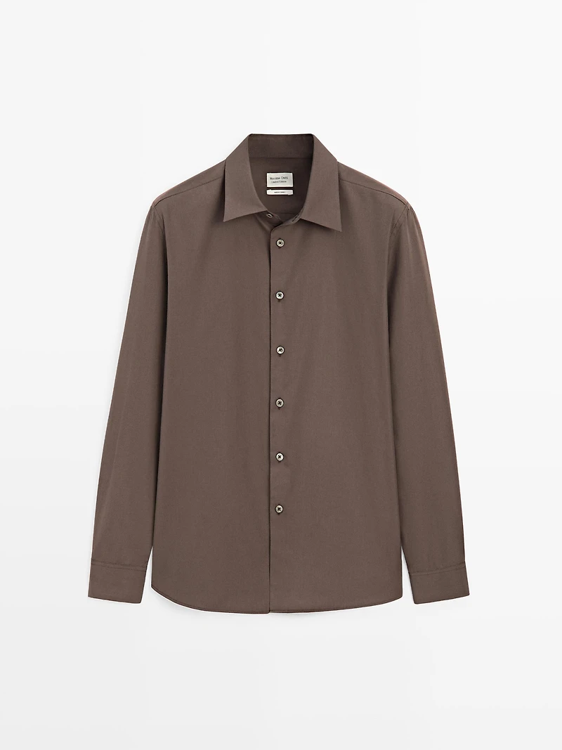 Relaxed fit 100% cotton shirt - LIMITED