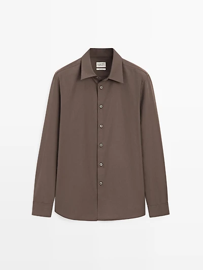 Relaxed fit 100% cotton shirt - LIMITED