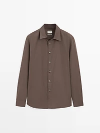 Relaxed fit 100% cotton shirt - LIMITED