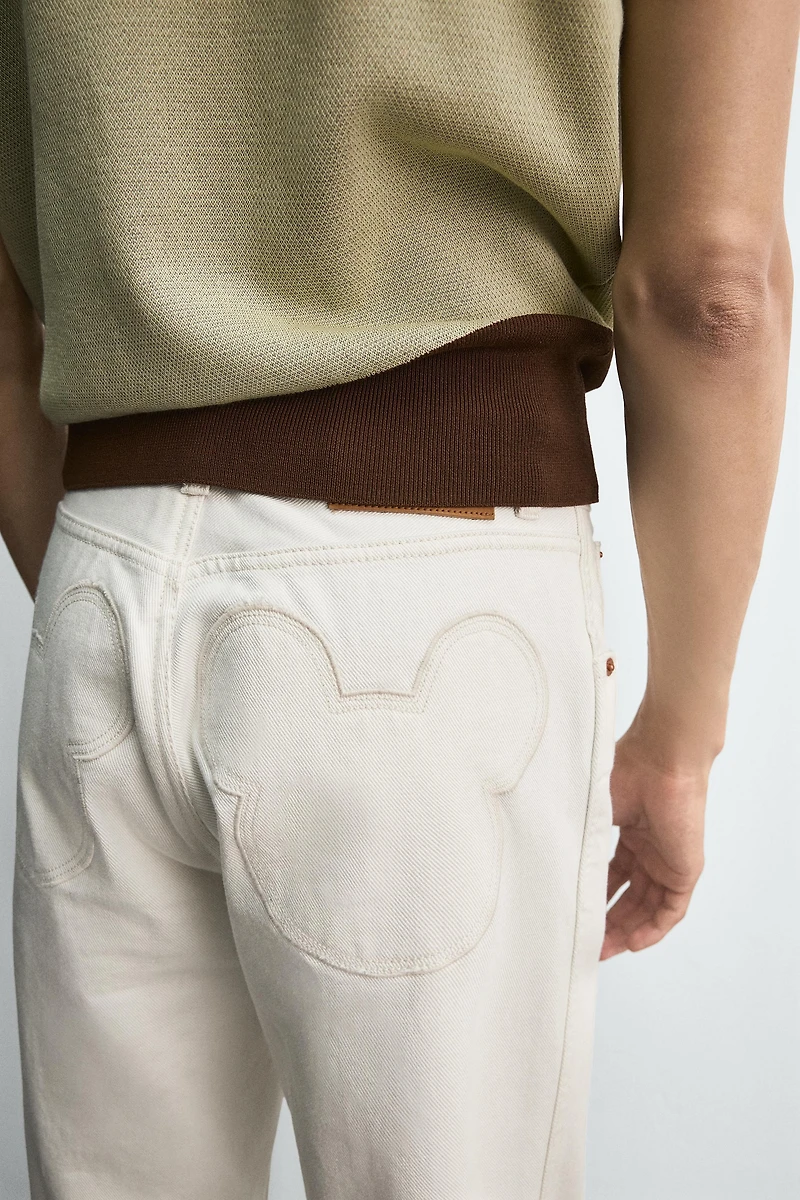 FLARE FIT JEANS HARRY LAMBERT FOR ZARA X DISNEY
