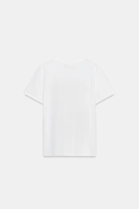 T-SHIRT MÉTALLISÉ MANCHES COURTES