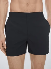 Maillot de bain uni détail taille