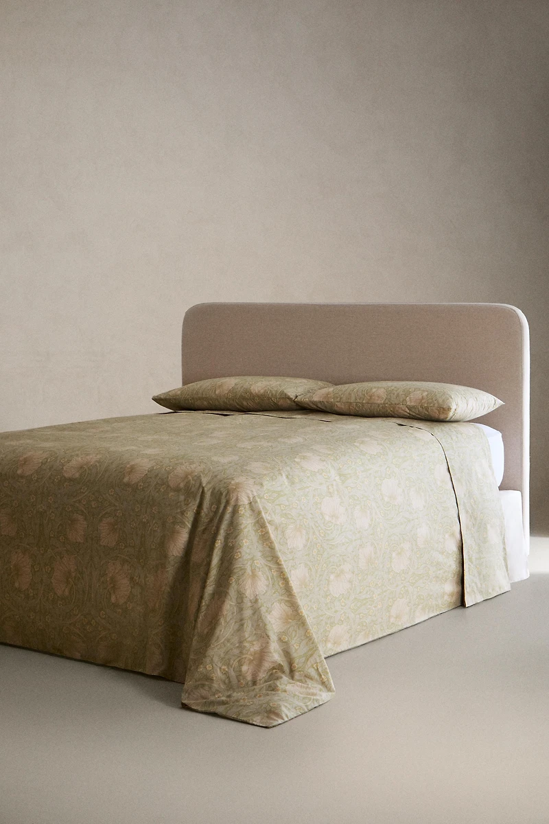 MORRIS & CO. PERCALE COTTON DUVET COVER