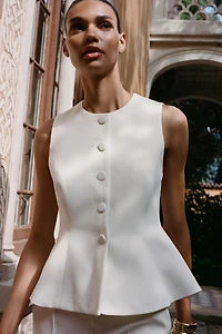 GILET PÉPLUM