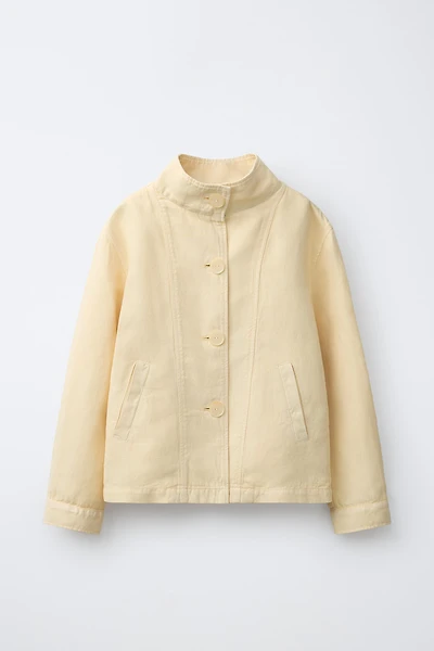COTTON AND LINEN JACKET