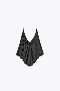 TOP DRAPÉ SATINÉ ZW COLLECTION
