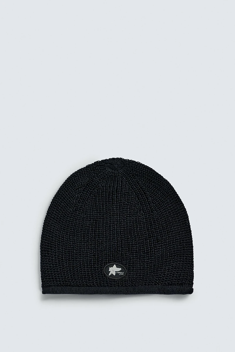 PUKAS SURF X ZARA 100% LINEN KNIT HAT