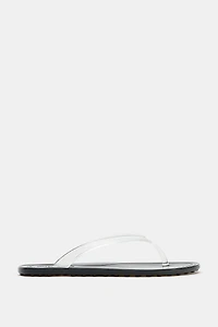 VINYL SLIDE SANDALS