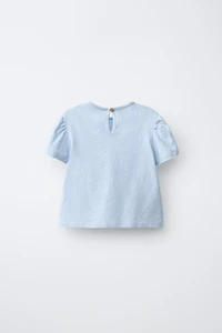 T-SHIRT BRODÉ À FLEURS