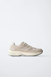 PIECED ATHLETIC SNEAKERS