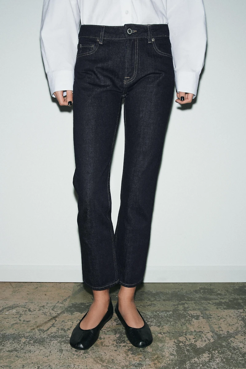 ZW COLLECTION MID-RISE CIGARETTE JEANS